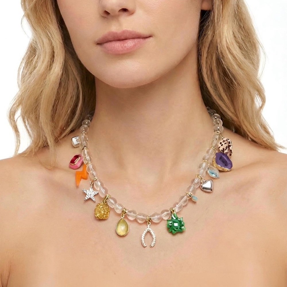 *NWT* Multicolor Charm Necklace - Women Jewelry